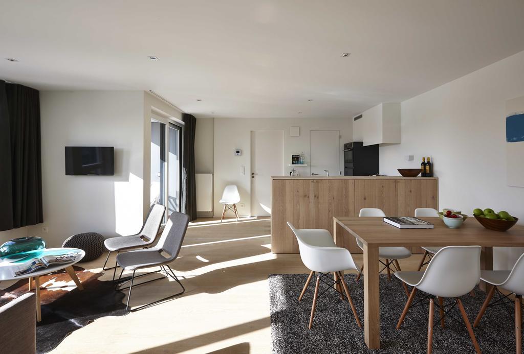 Kustappartementen Blankenberge Kamer foto